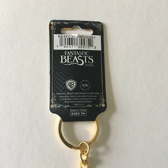Fantastic Beasts And Where To Find Them Keychain Harry Potter Wizarding World - Picture 9 of 12